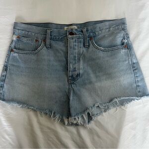 Madewell Relaxed High-Rise denim shorts, Size 29